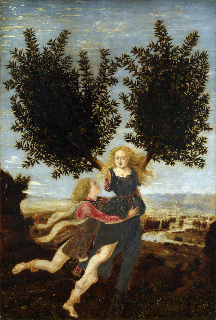 Apollon et Daphné - Piero Pollaiuolo