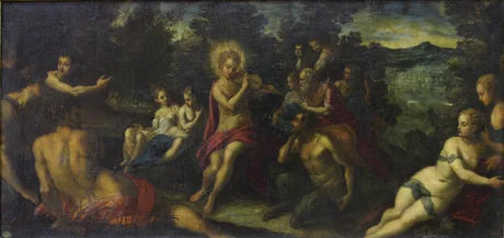 Apollon et Marsyas - Jacopo Tintoretto image 1 copie de tableau peinte à la main