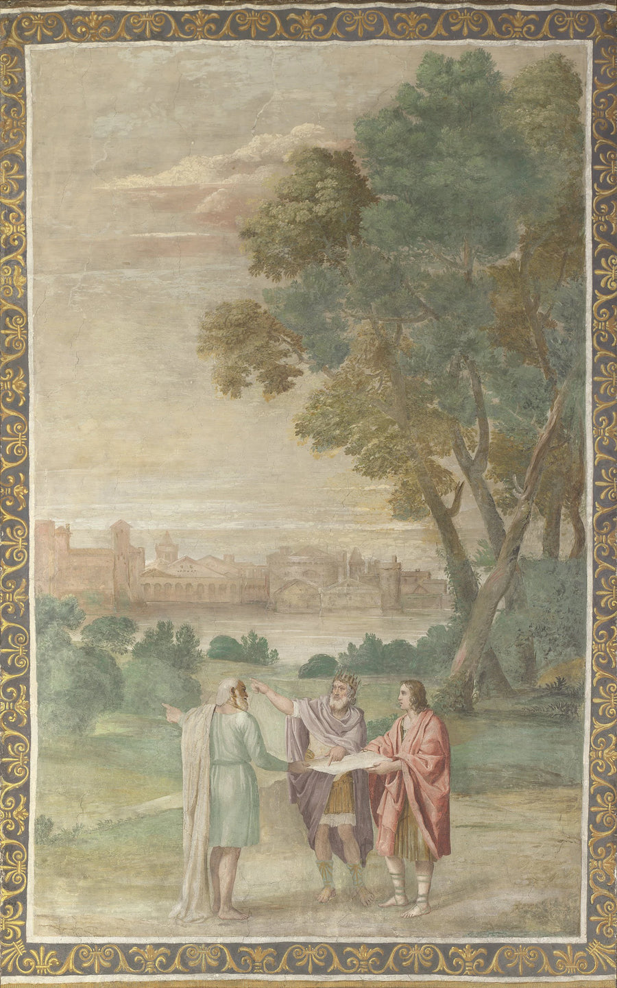 Apollon et Neptune conseillant Laomédon - Le Dominiquin