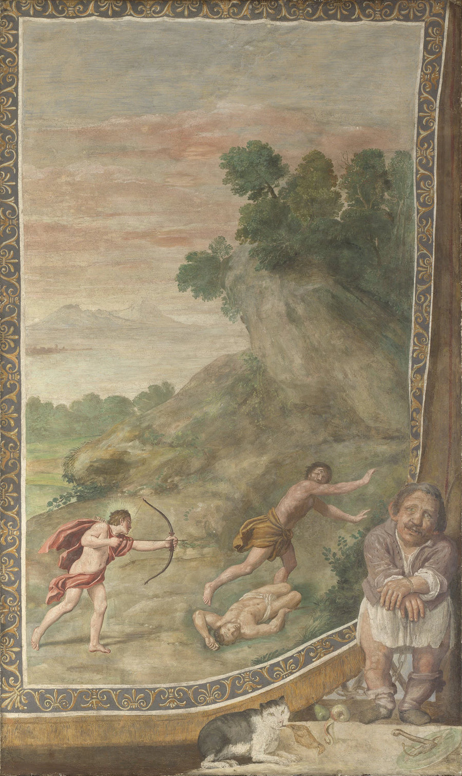 Apollon tuant le Cyclope - Le Dominiquin