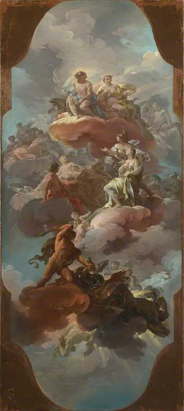 Apothéose de la monarchie espagnole (?) - Corrado Giaquinto