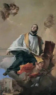 Apothéose de saint Gaétan Thieme - Giovanni Battista Tiepolo image 1 tableau peint à l’huile sur toile