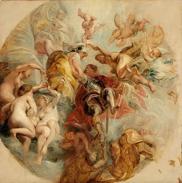 Apotheose des Herzogs von Buckingham - Eugène Delacroix