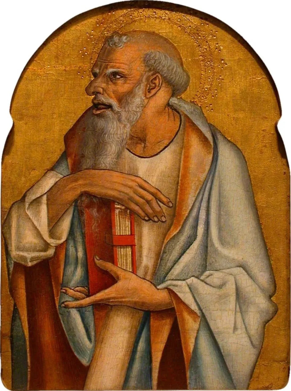 Apôtre barbu - Carlo Crivelli image 1 reproduction d’œuvre d’art à l’huile