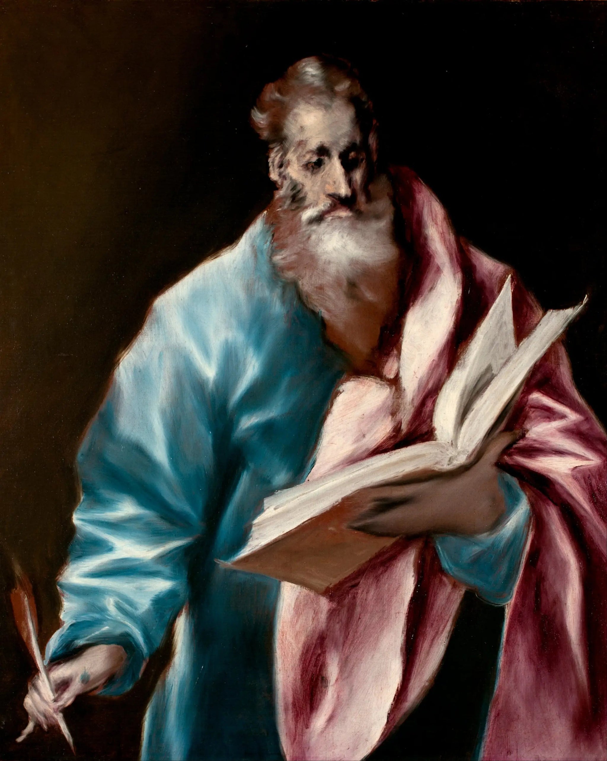 Apôtre Saint Matthieu - El Greco image 1 reproduction artisanale de tableau