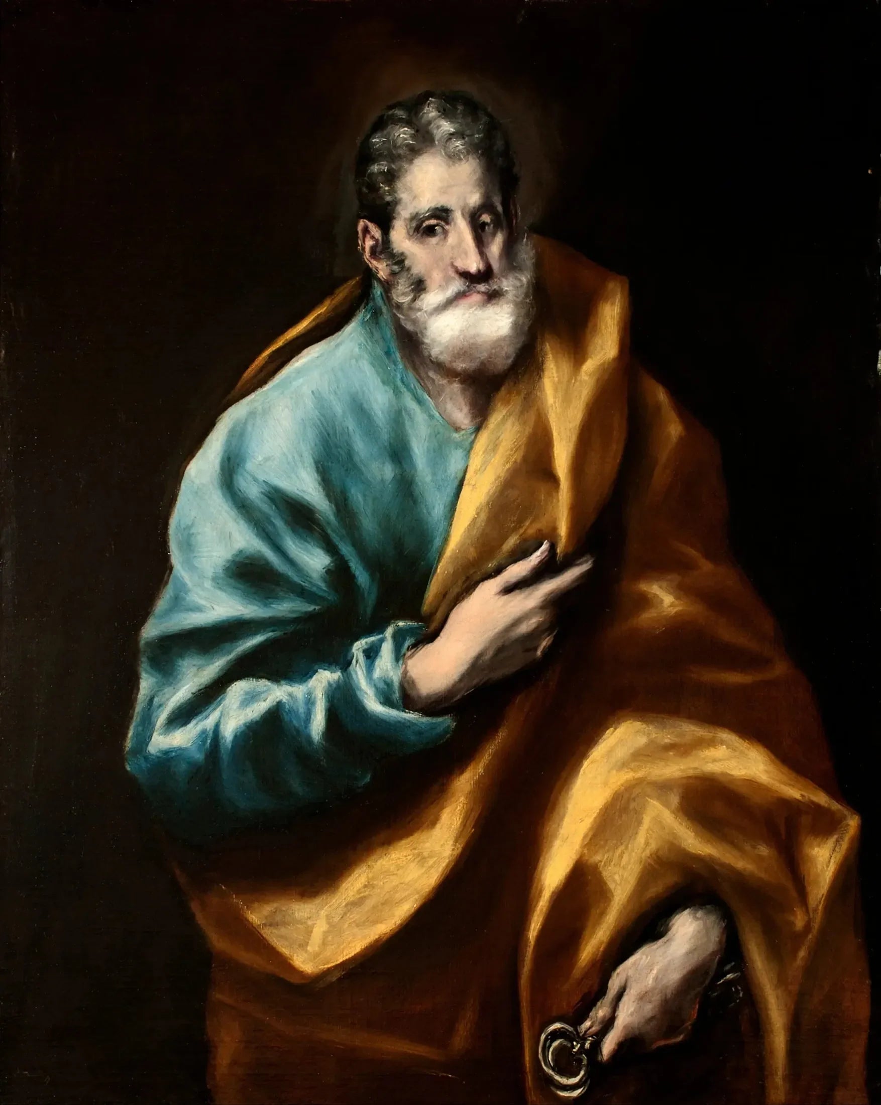 Apôtre Saint Pierre - El Greco image 1 tableau peint à l’huile sur toile