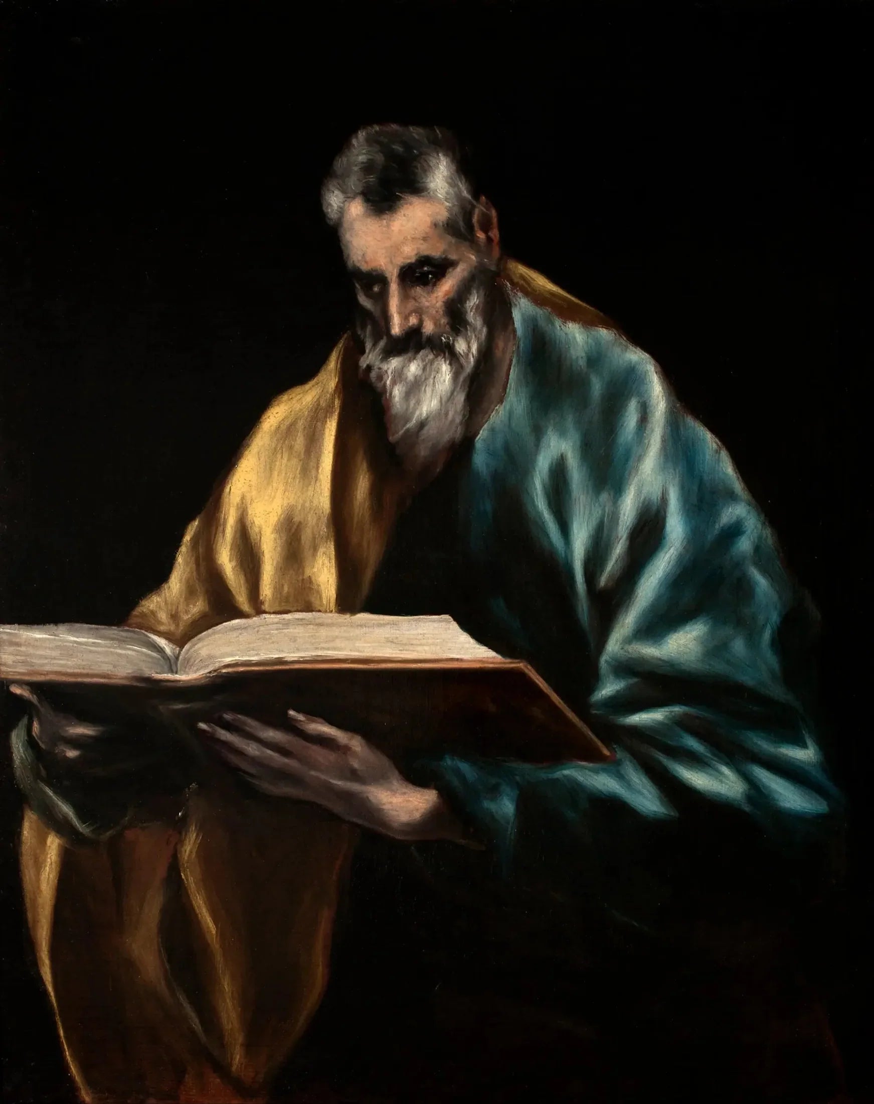 Apôtre Saint Simon - El Greco image 1 reproduction d’œuvre d’art à l’huile