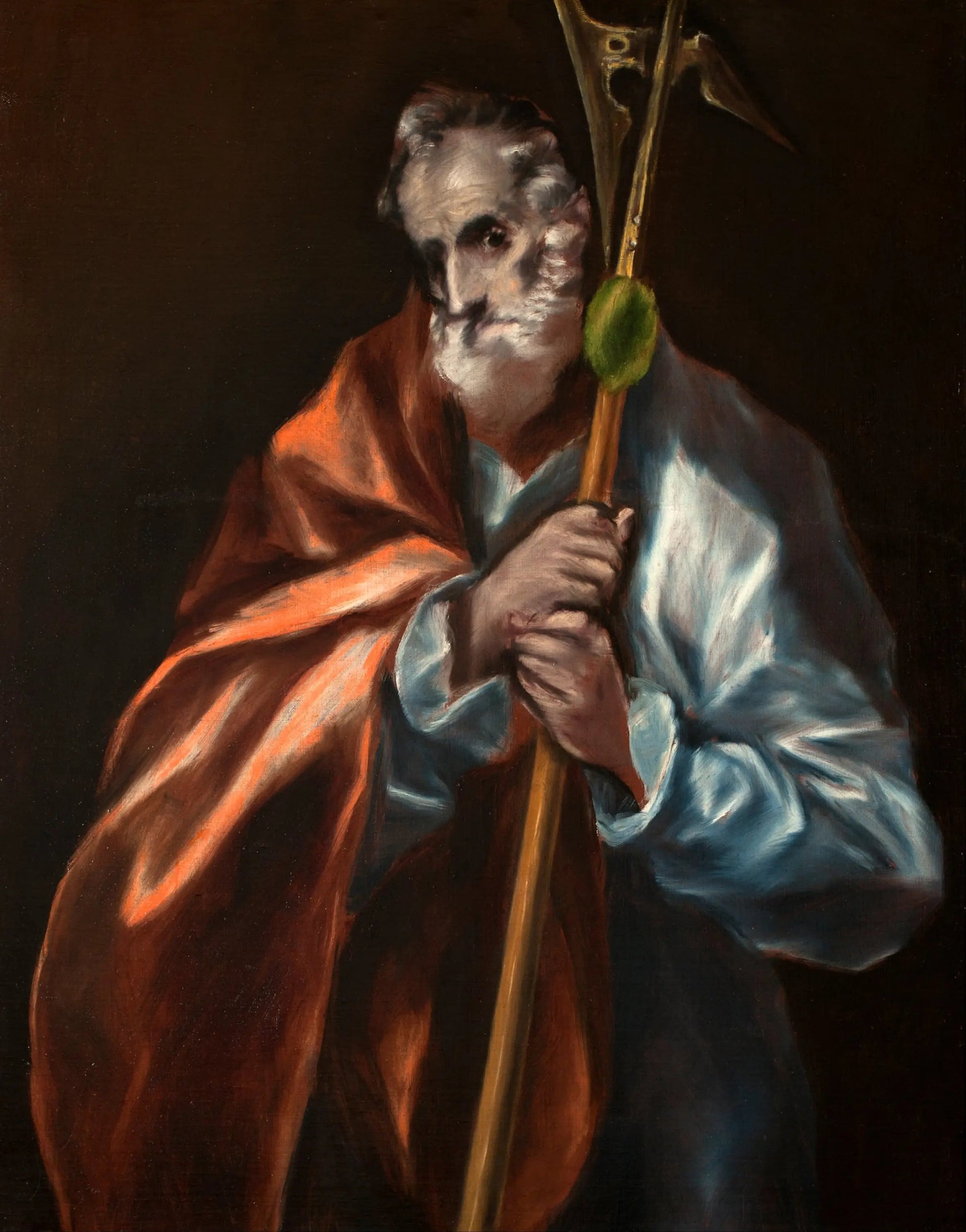 Apôtre saint Thaddée (Jude) - El Greco image 1 reproduction artisanale de tableau