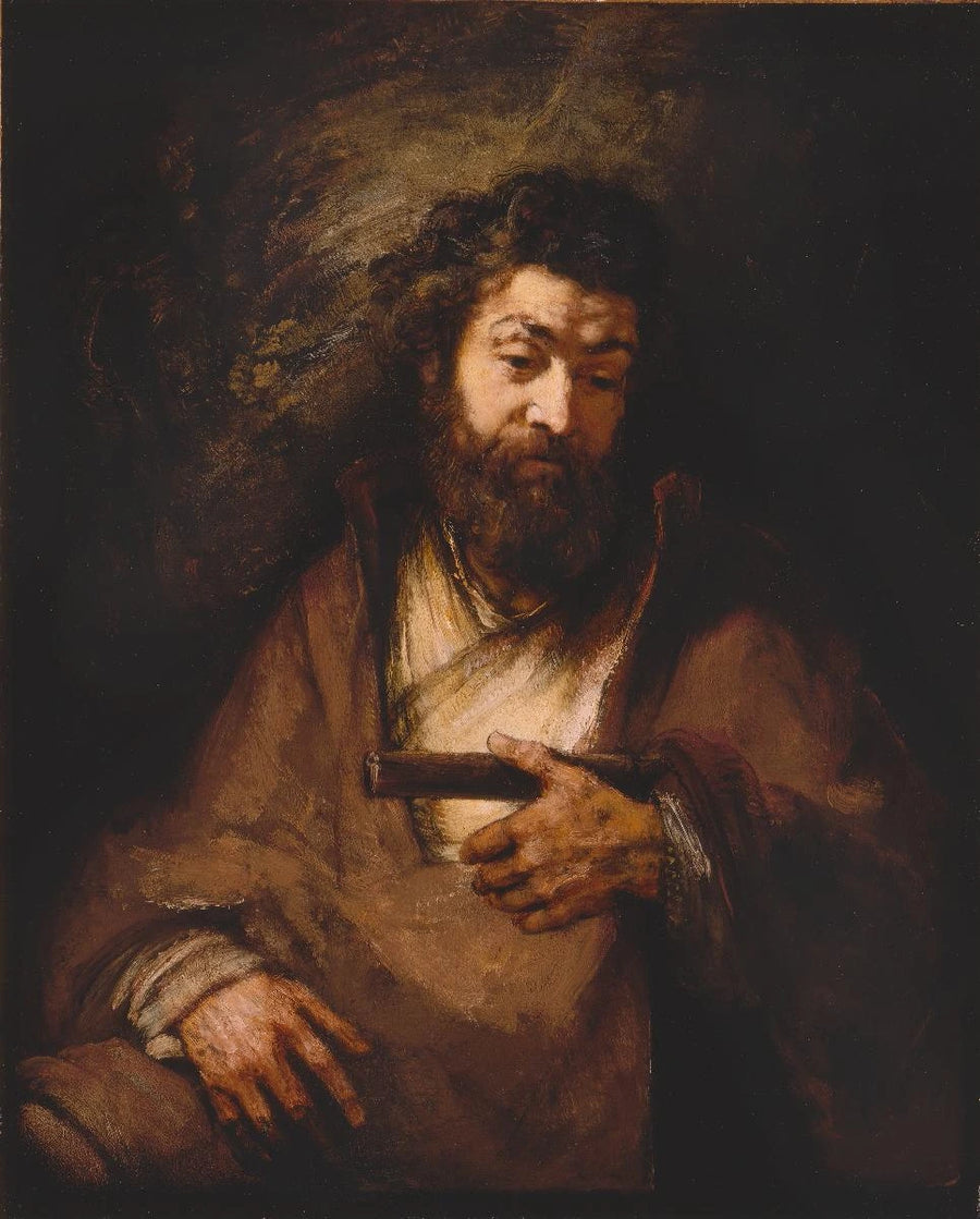 L’Apôtre Simon – Rembrandt, 1661