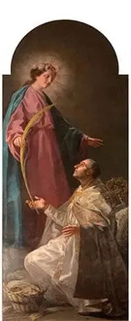 Apparition de la Vierge à saint Julien - Francisco de Goya image 1 copie de tableau peinte à la main
