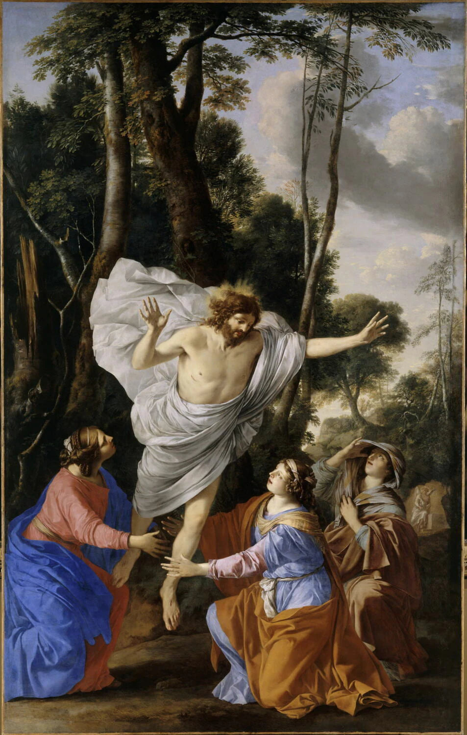 Apparition de Jésus aux trois Marie - Laurent de La Hyre