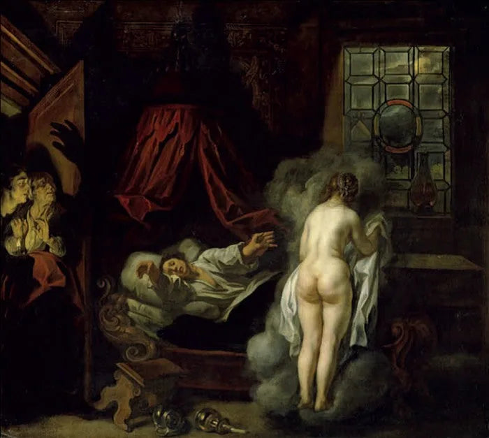 Apparition nocturne (le rêve) - Jacob Jordaens