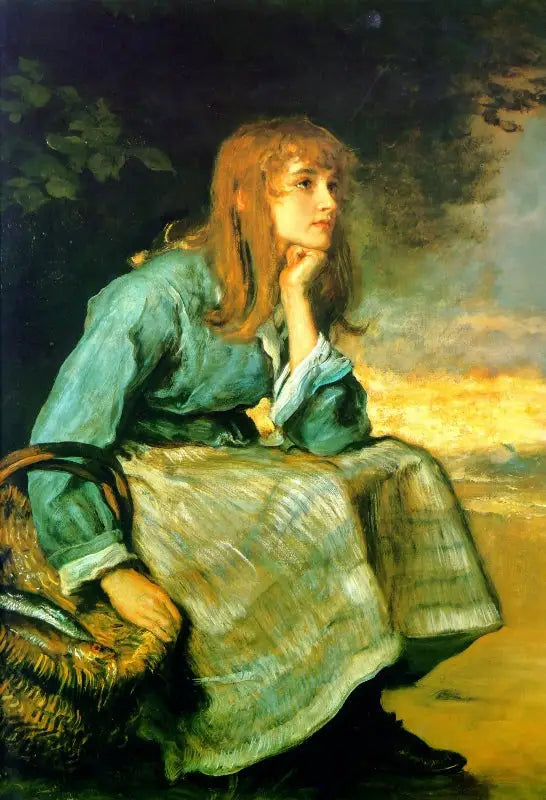 Appelant Herrin' - John Everett Millais image 1 reproduction réalisée par Alpha Reproduction