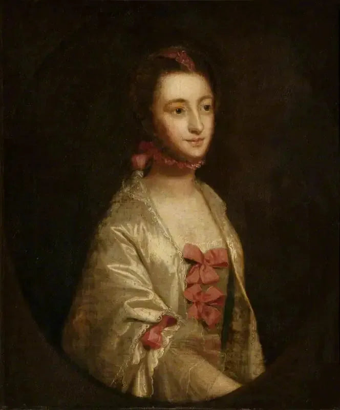 Appelée Hannah Lightfoot, Mme Axford (1730-c.1759), « La belle quakeresse » - Joshua Reynolds image 1 copie de tableau peinte à la main