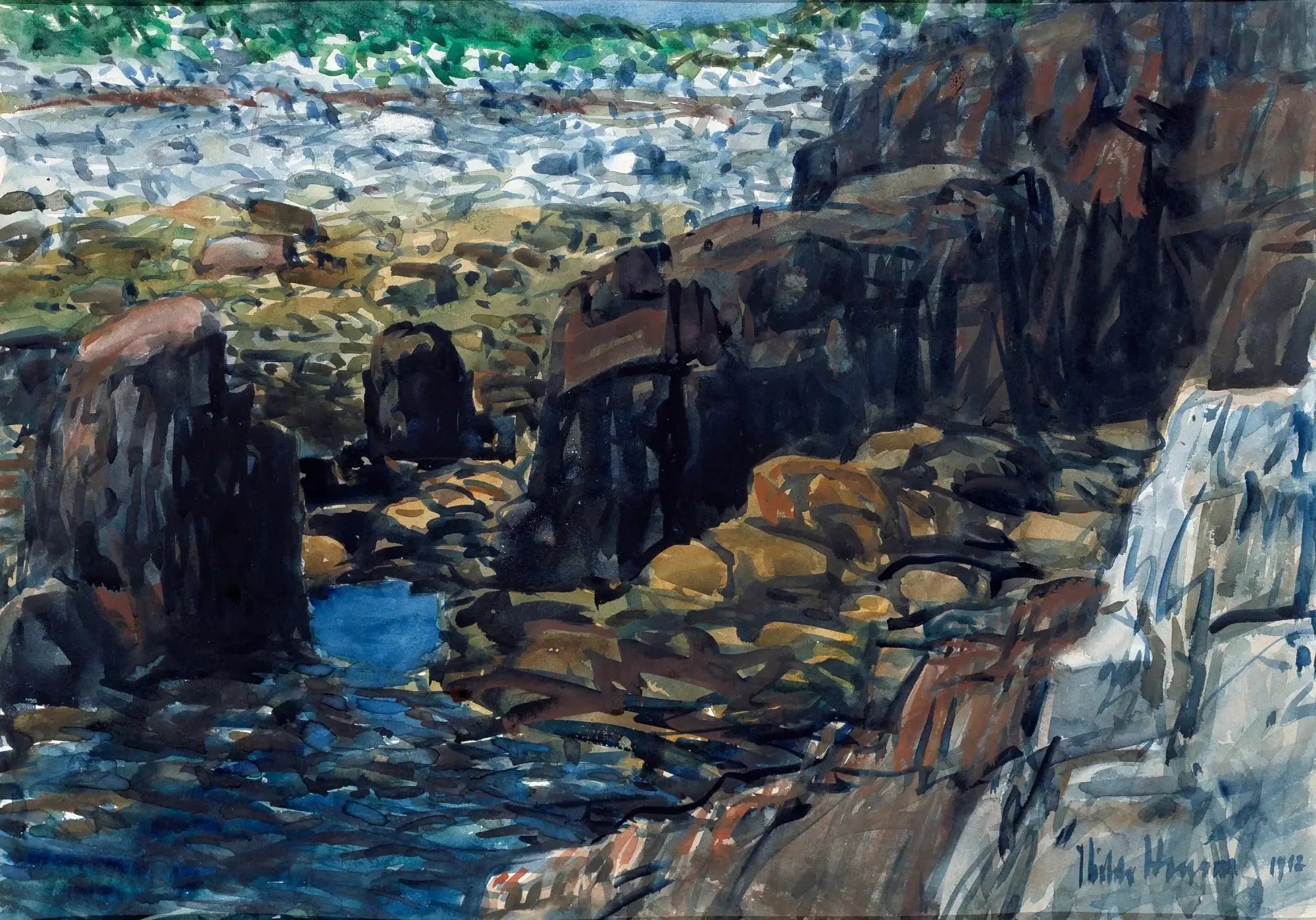Appledore n° 2 - Childe Hassam image 1 reproduction de peinture à l’huile