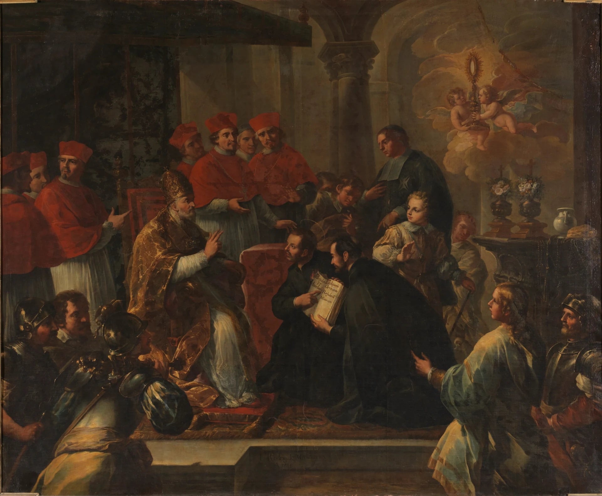 Approbation du règlement de l'Ordre du Clergé Mineur - Pedro Rodríguez de Miranda