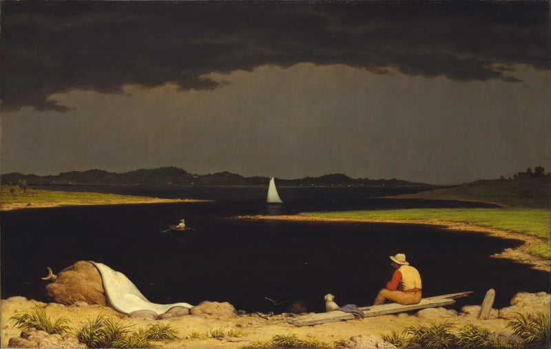 Approche d'un orage - Martin Johnson Heade