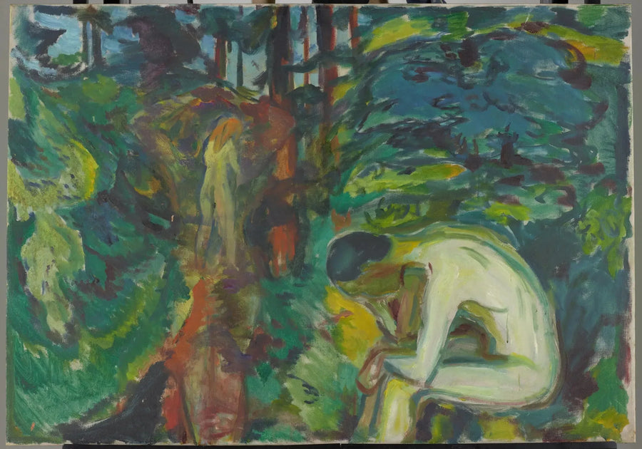 Après la chute - Edvard Munch