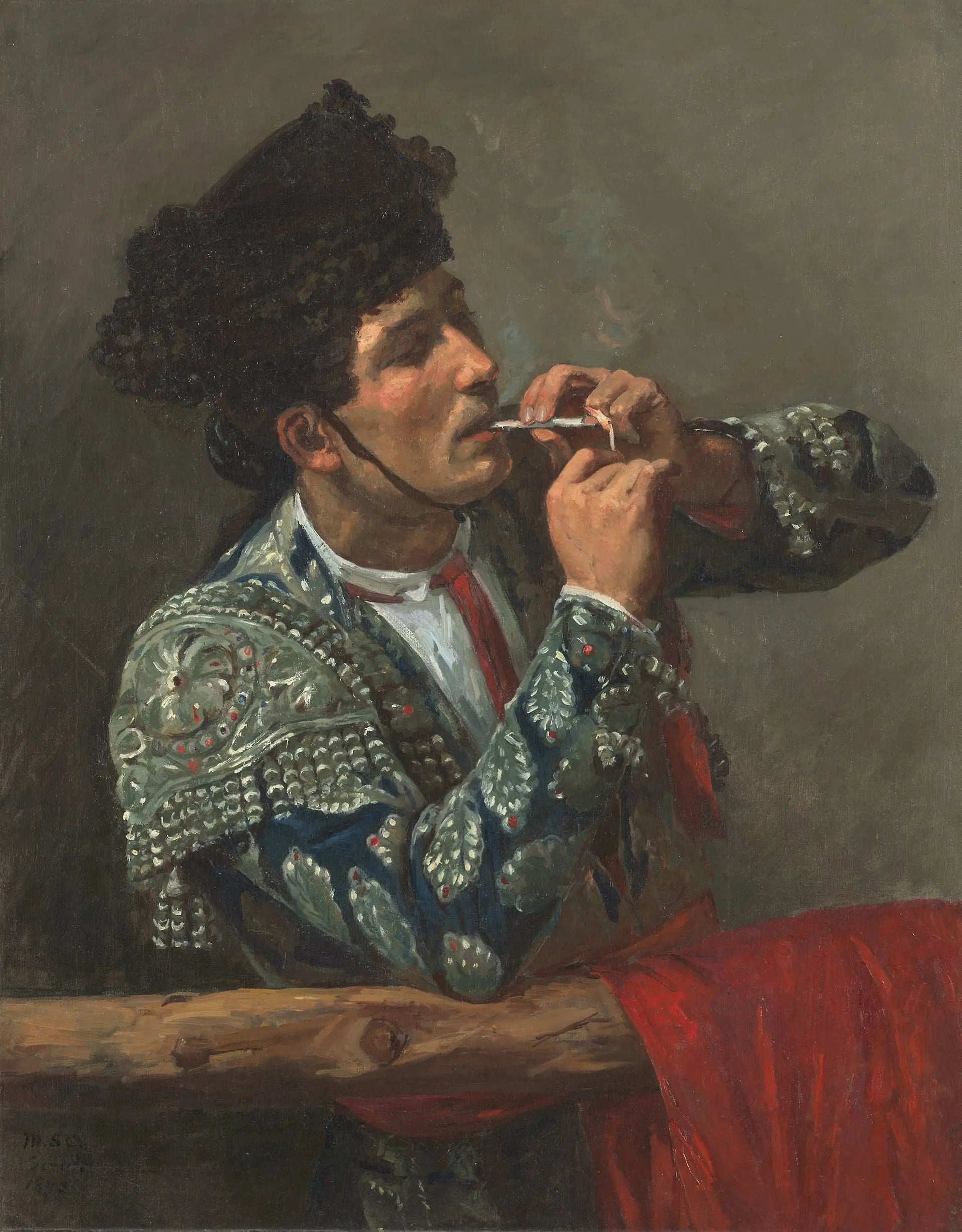 Après la corrida - Mary Cassatt image 1 reproduction de peinture à l’huile