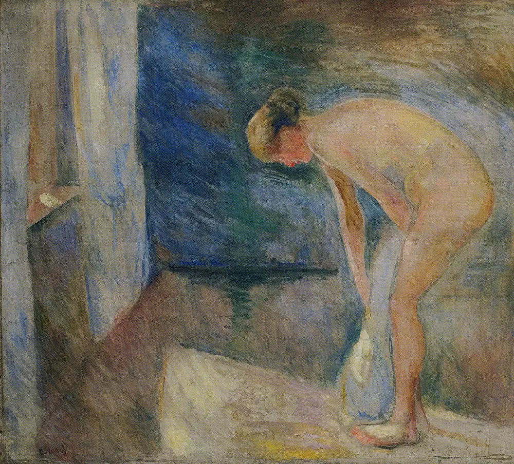 Après le bain - Edvard Munch image 1 tableau peint à l’huile sur toile