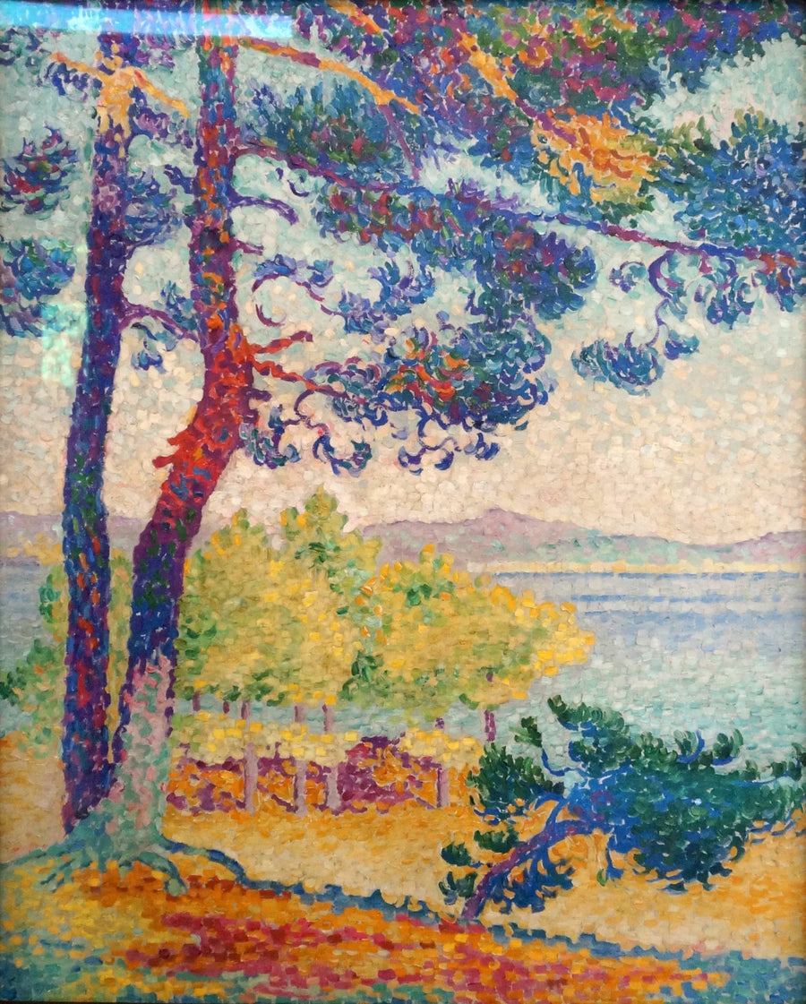Après-midi à Pardigon - Henri-Edmond Cross image 1 copie peinte à la main à l’huile