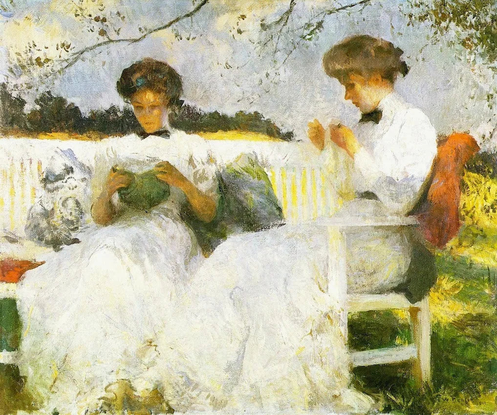 Après-midi de septembre - Frank Weston Benson image 1 reproduction réalisée par Alpha Reproduction