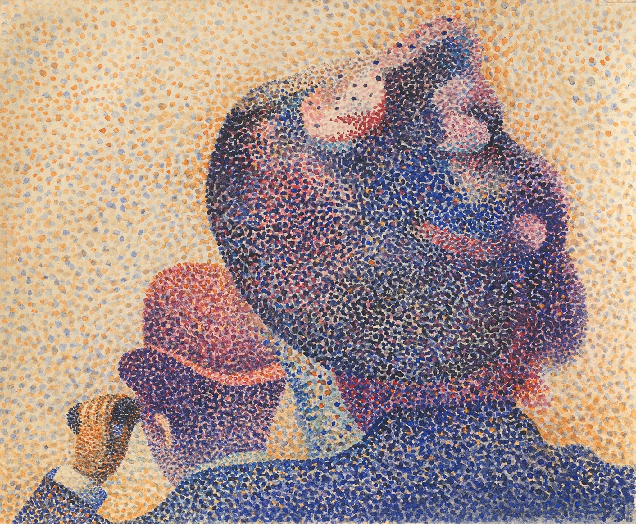 Aquarell nach "Stierkampf" - Henri-Edmond Cross image 1 tableau peint à l’huile sur toile