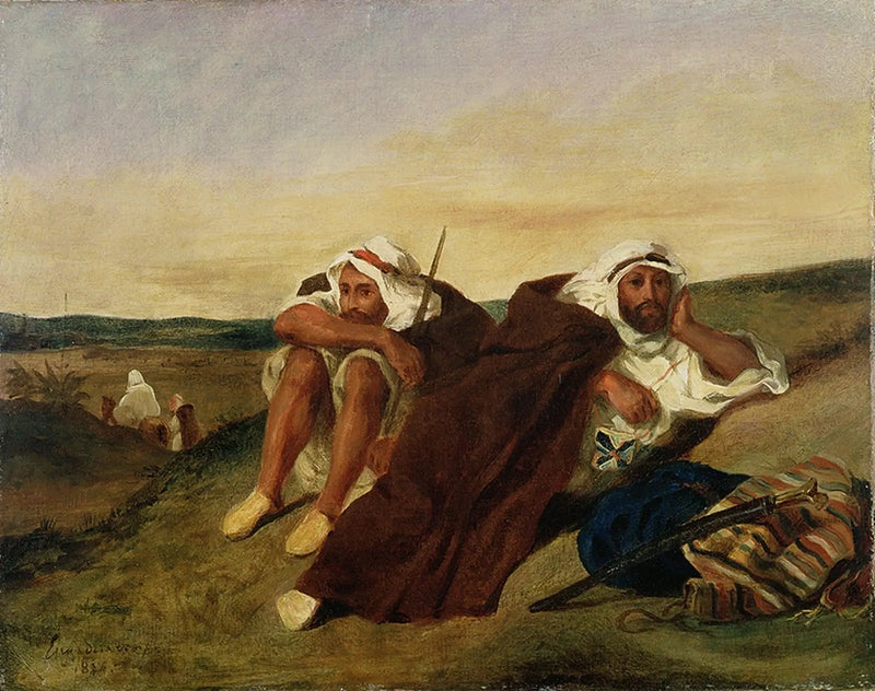 Arabes d'Oran - Eugène Delacroix