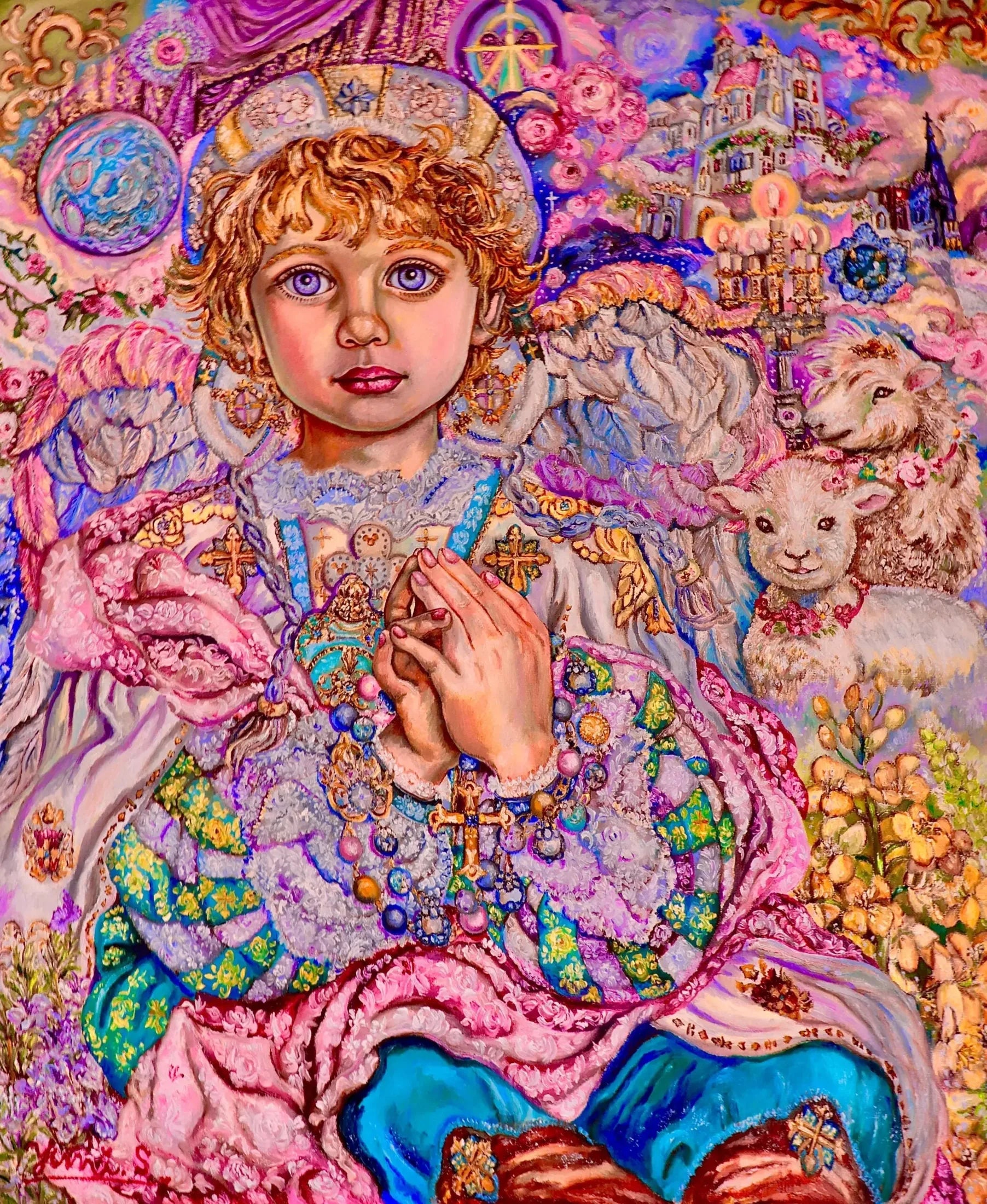 Archangel Zadkiel - Yumi Sugai image 1 reproduction d’œuvre d’art à l’huile