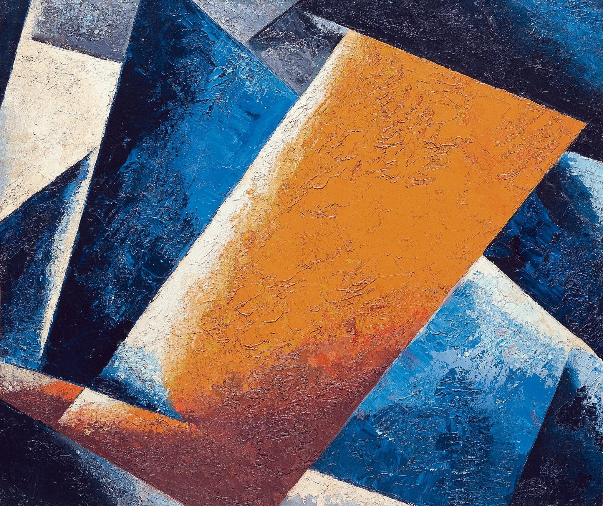 Architectonique pictural - Lioubov Popova image 1 copie peinte à la main à l’huile