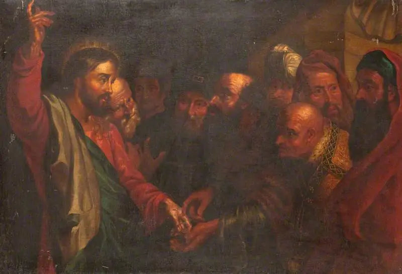 Argent de tribut - Peter Paul Rubens image 1 reproduction d’œuvre d’art à l’huile