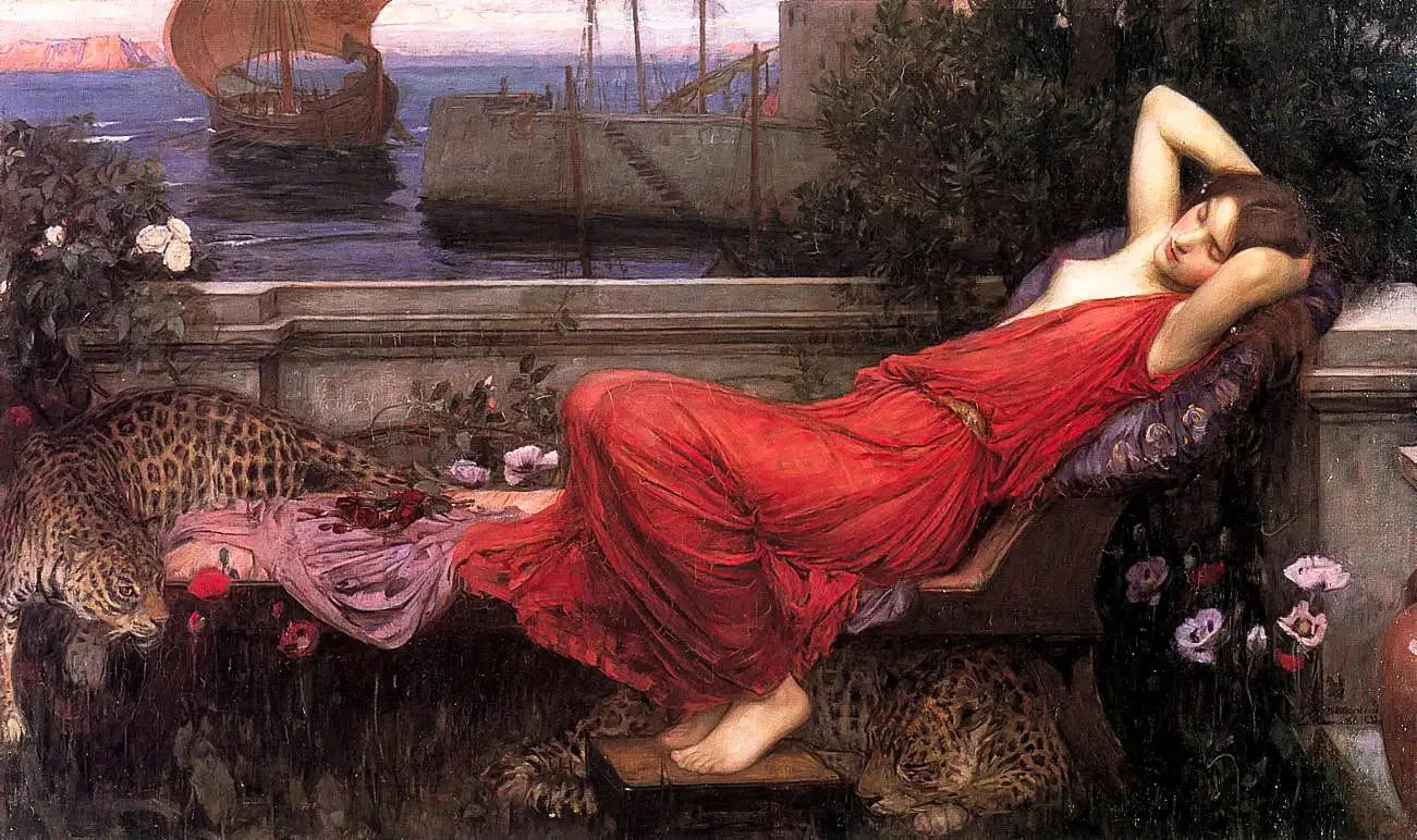 Ariadne - John William Waterhouse image 1 tableau peint à l’huile sur toile