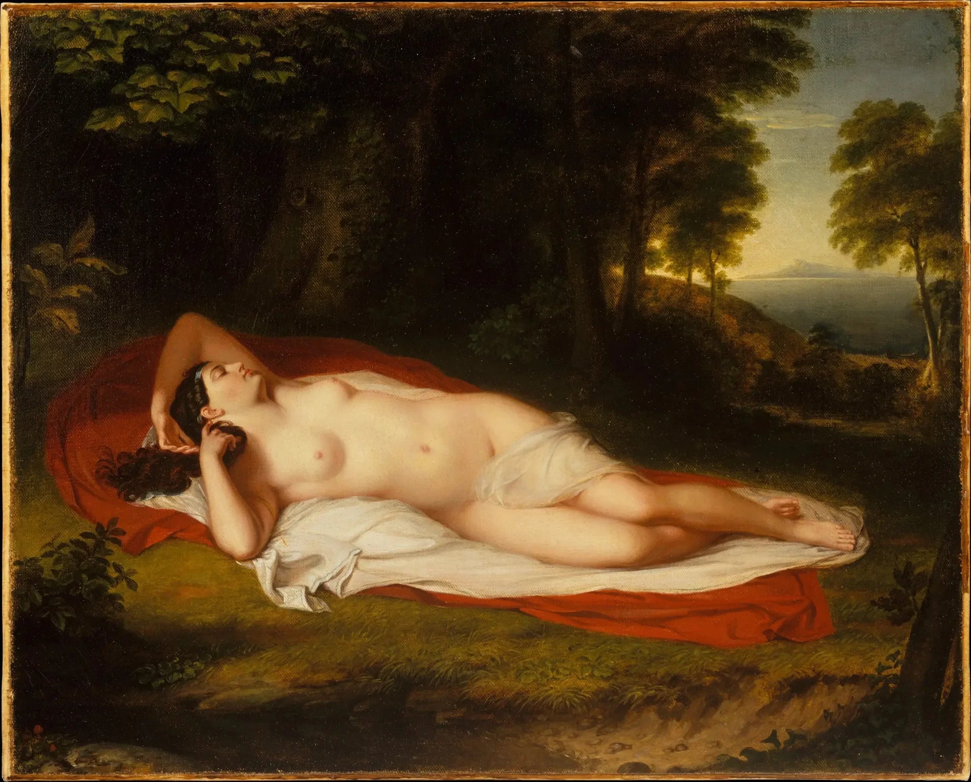 Ariane - Asher Brown Durand image 1 tableau peint à l’huile sur toile