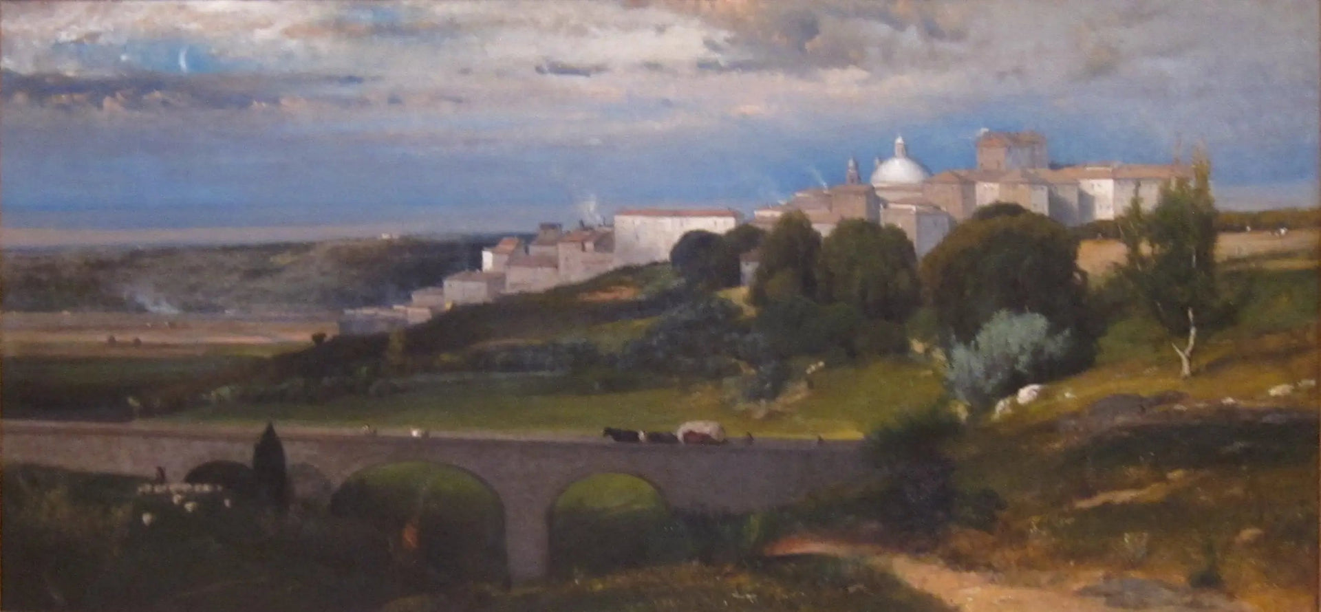 Ariccia - George Inness image 1 tableau peint à l’huile sur toile