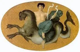 Arion sur un monstre marin - Bouguereau image 1 reproduction réalisée par Alpha Reproduction