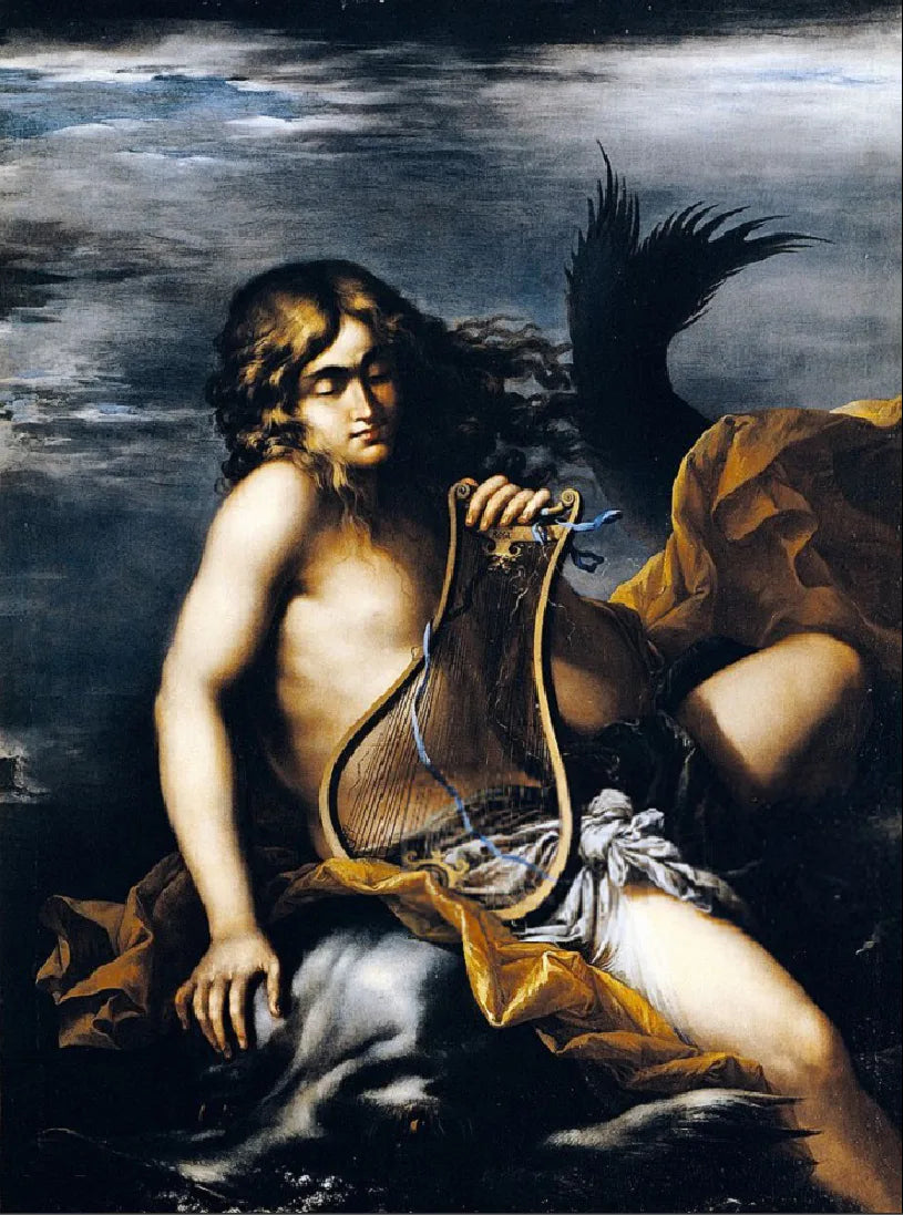 Arione e il delfino - Salvator Rosa image 1 reproduction réalisée par Alpha Reproduction