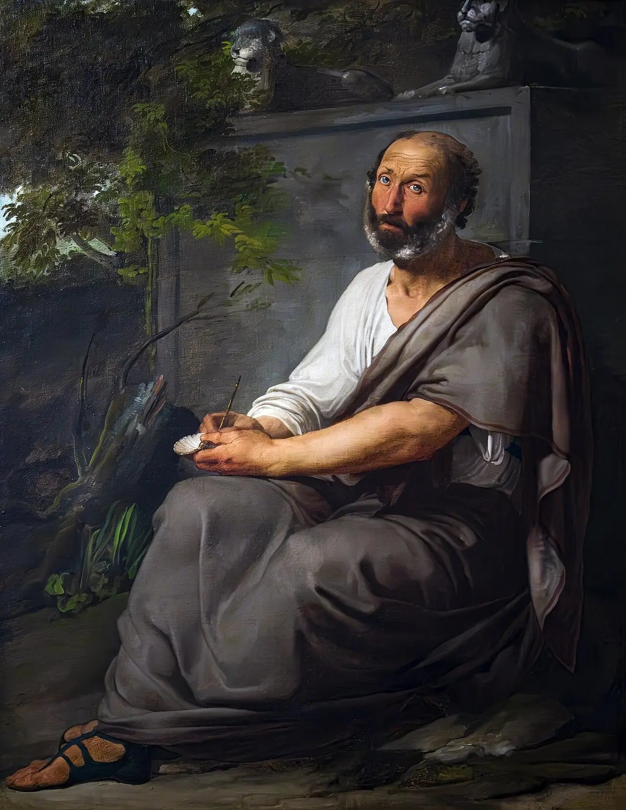 Aristide - Francesco Hayez image 1 reproduction de peinture à l’huile