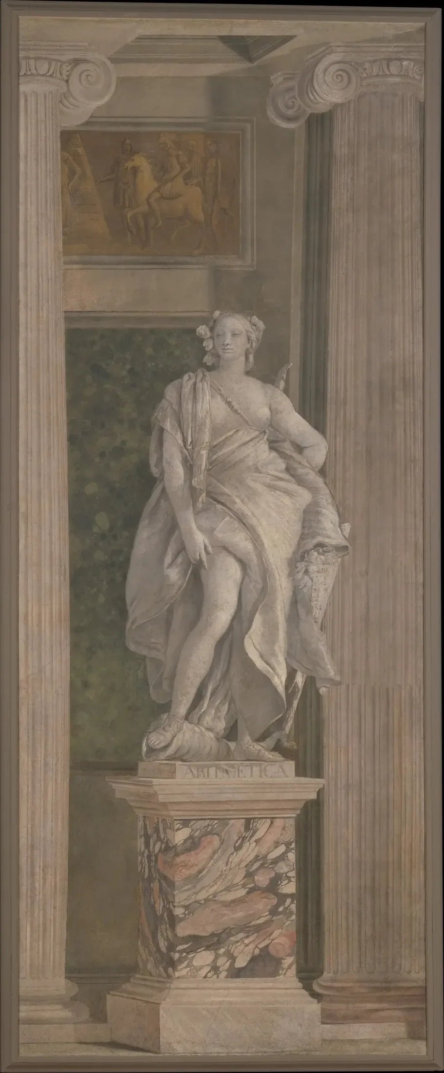 Arithmétique - Giovanni Battista Tiepolo image 1 copie peinte à la main à l’huile