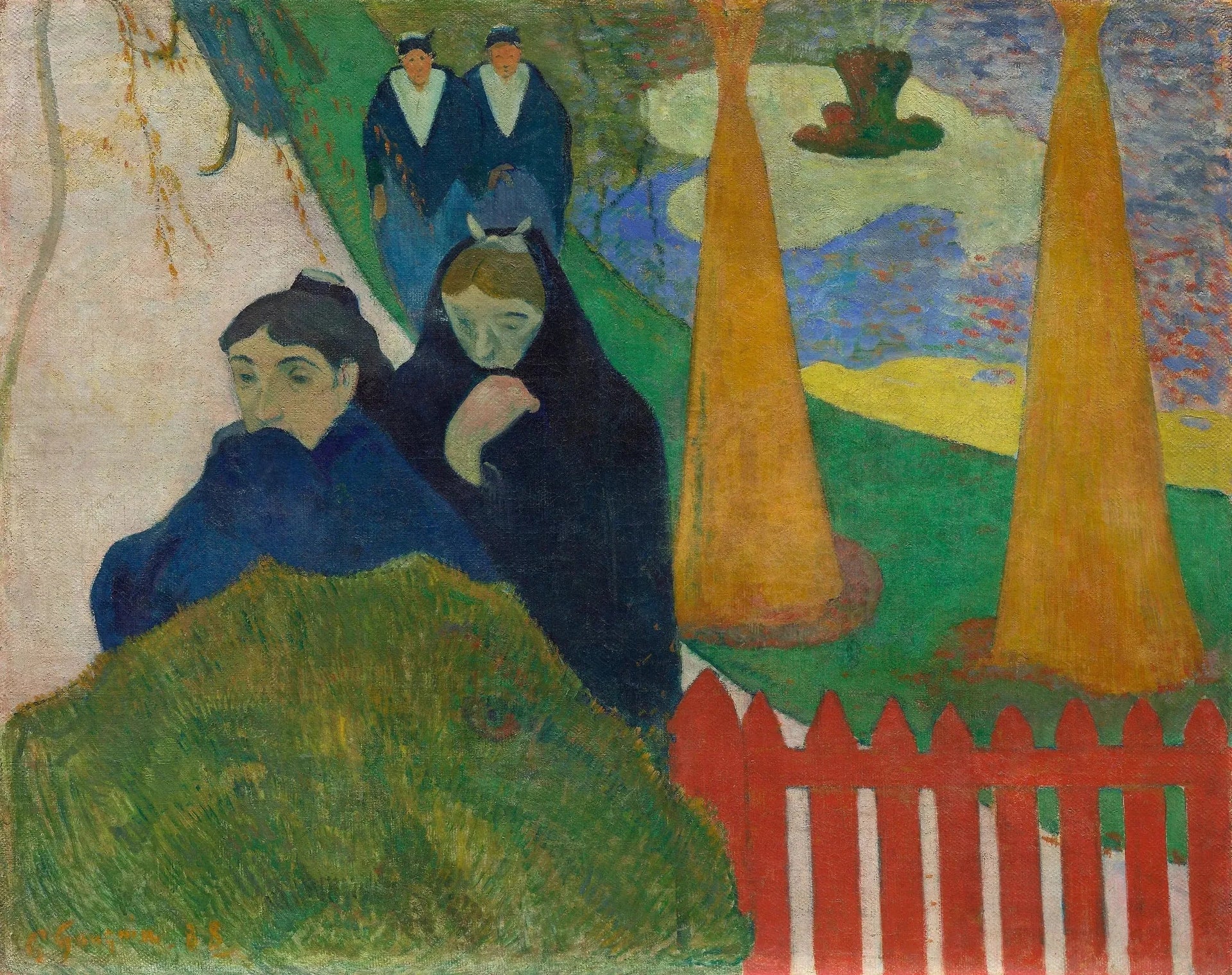 Arlésiennes (Mistral) - Paul Gauguin image 1 tableau peint à l’huile sur toile