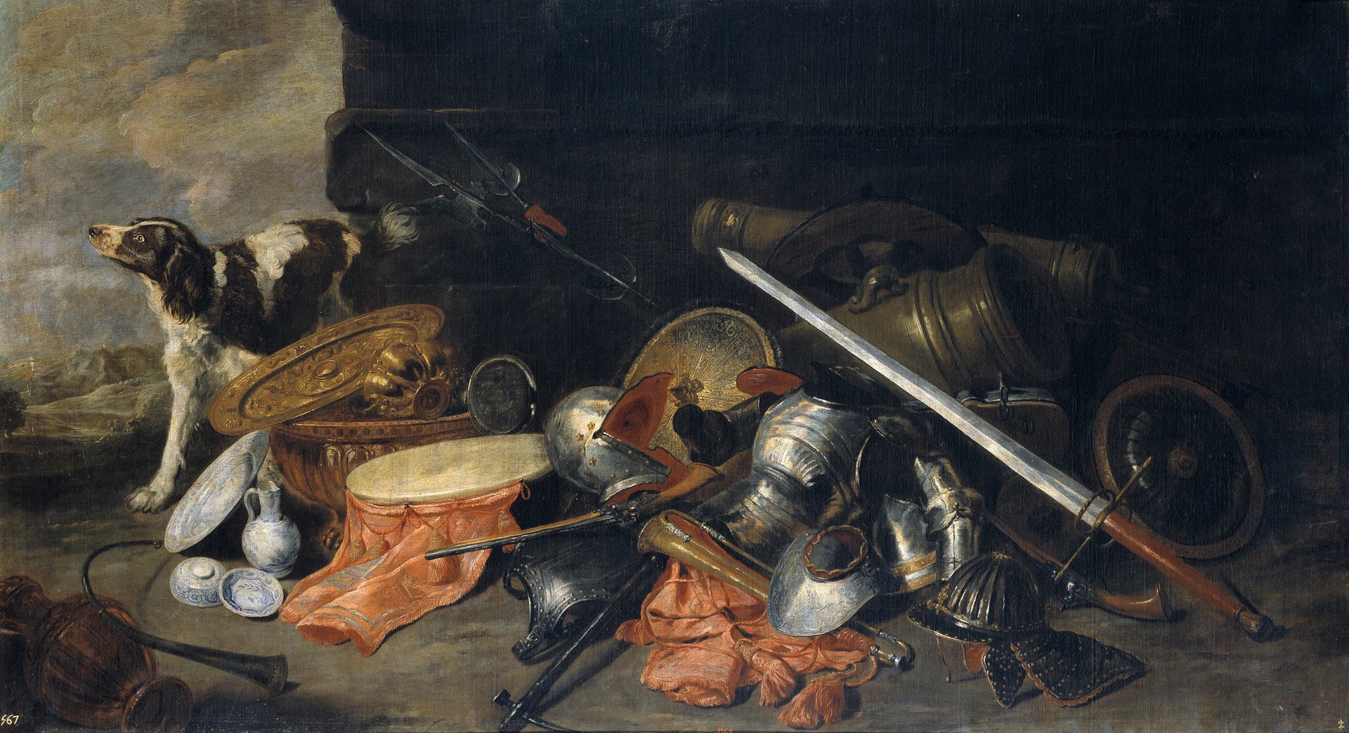 Armes et instruments de guerre - Pieter Boel