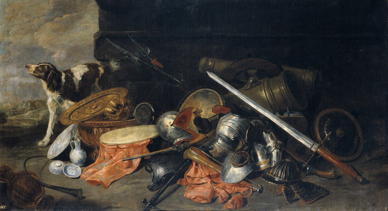 Armes et instruments de guerre - Pieter Boel