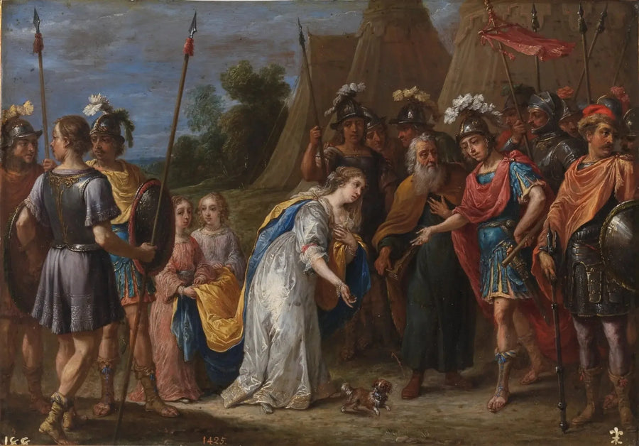 Armida Before Godfrey of Bouillon - David Teniers le Jeune