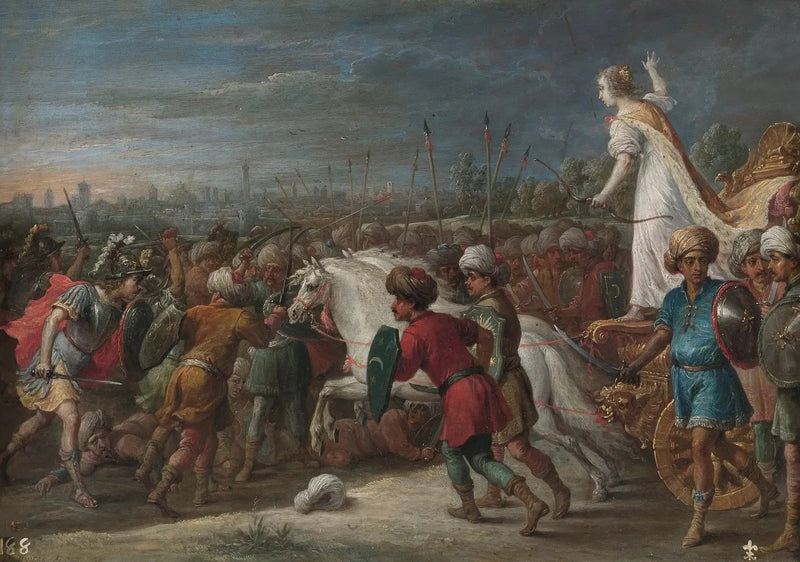 Armida in the Battle Against the Saracens - David Teniers le Jeune