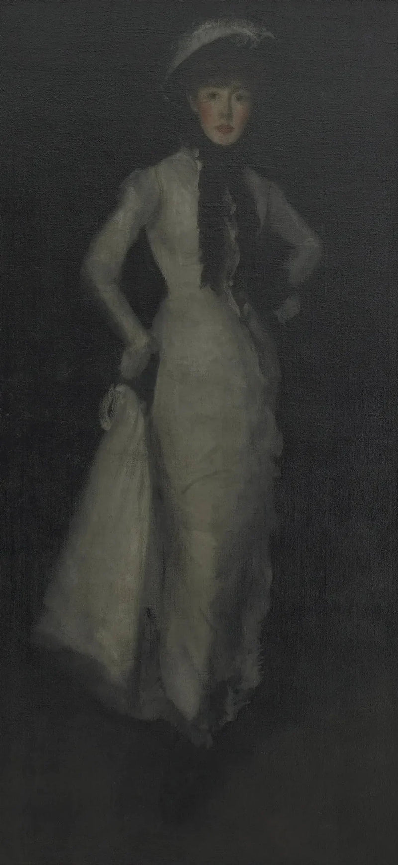 Arrangement en blanc et noir - James Abbott McNeill Whistler
