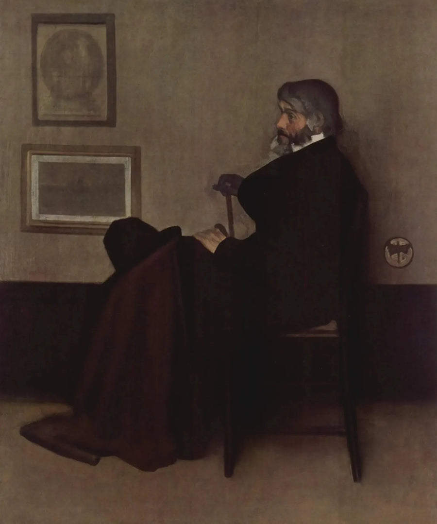 Arrangement en gris et noir n°2 - James Abbott McNeill Whistler