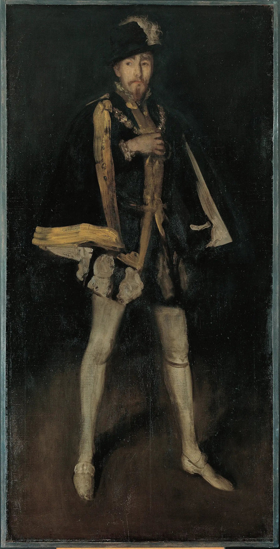 Arrangement en noir, n° 3 : Sir Henry Irving dans le rôle de Philippe II d'Espagne - James Abbott McNeill Whistler