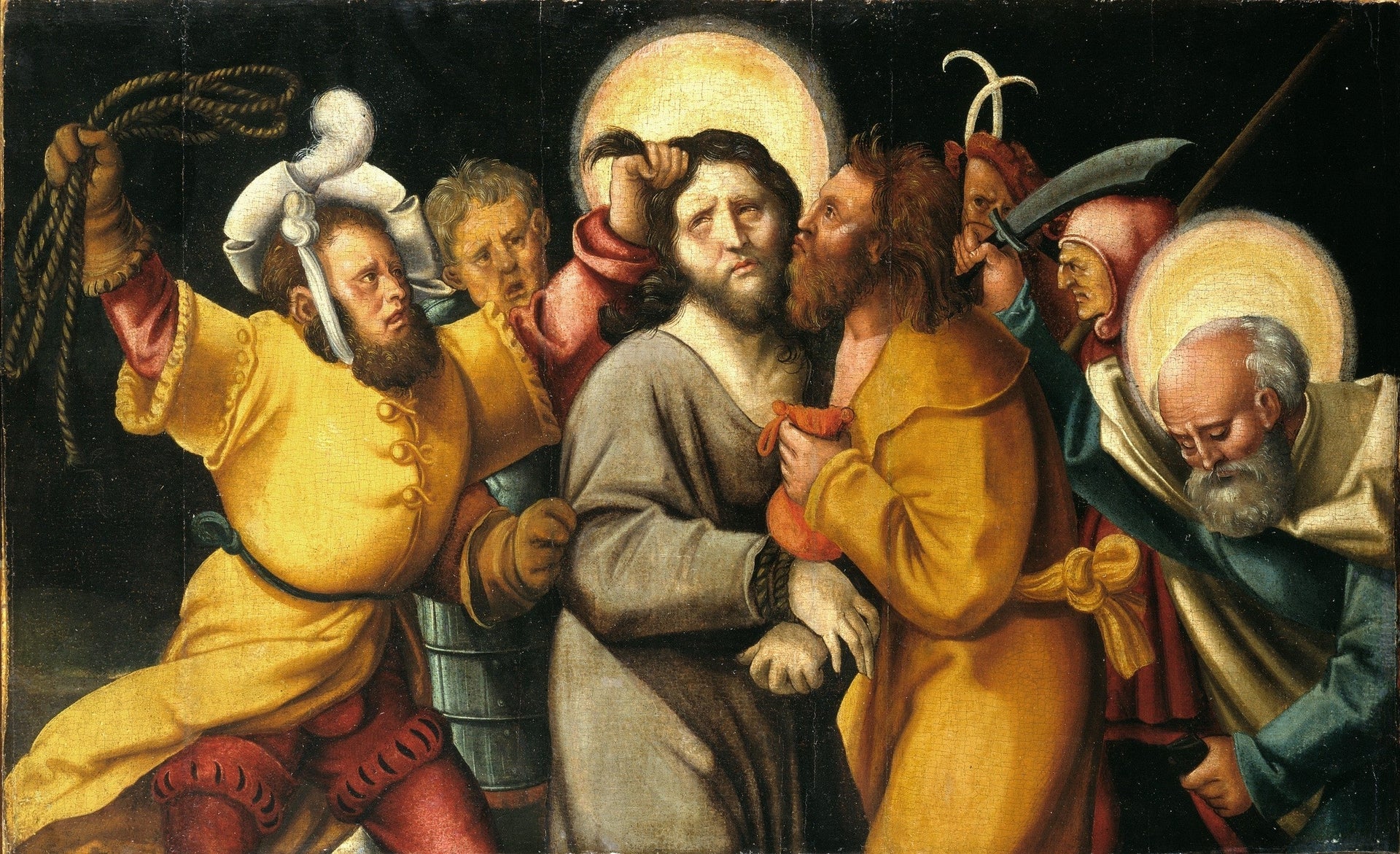 Arrestation du Christ - Hans Baldung Grien image 1 reproduction artisanale de tableau