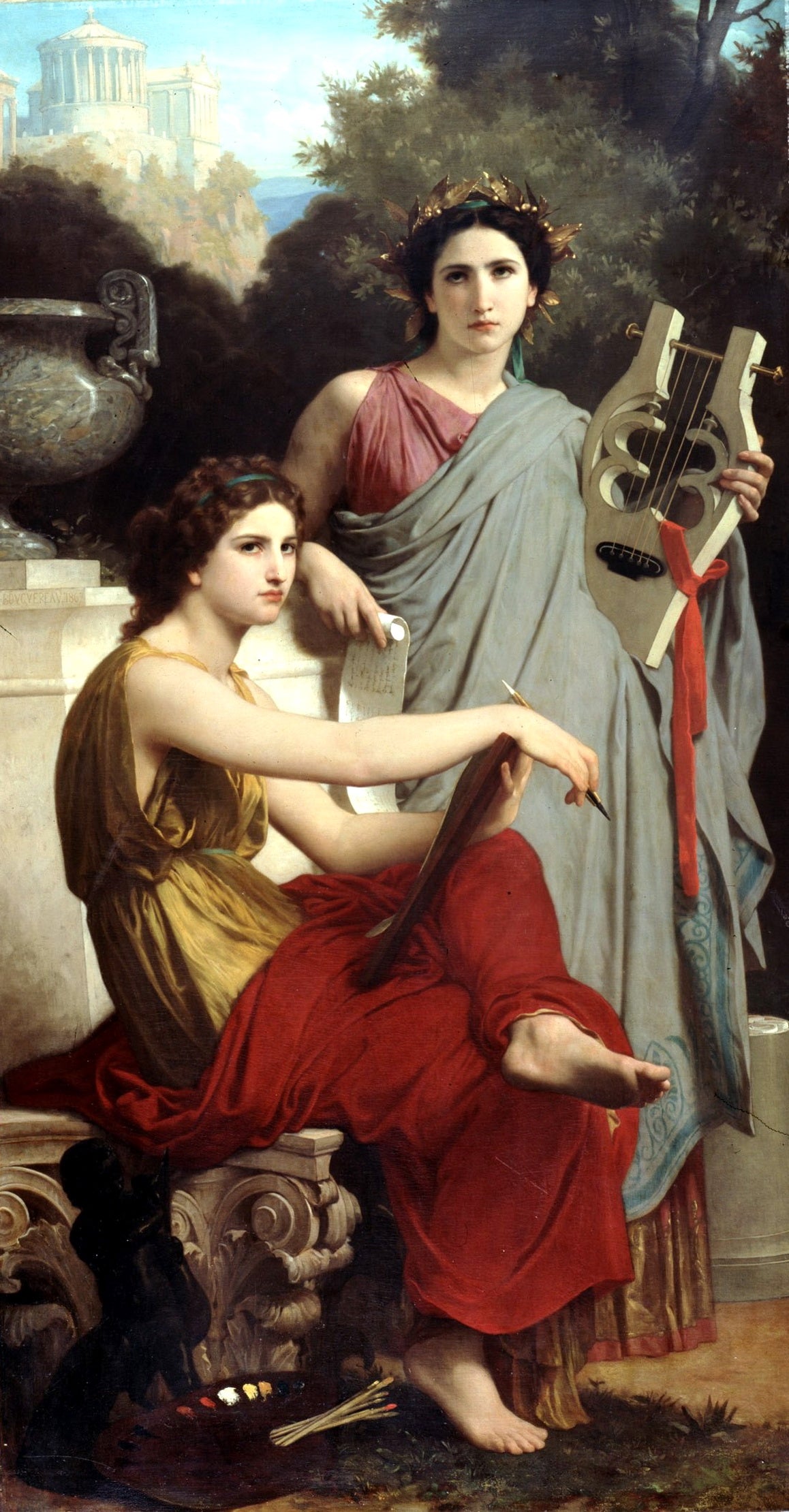 L’Art et la Littérature de William-Adolphe Bouguereau