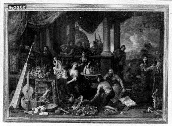 art et science - David Teniers le Jeune image 1 reproduction artisanale de tableau