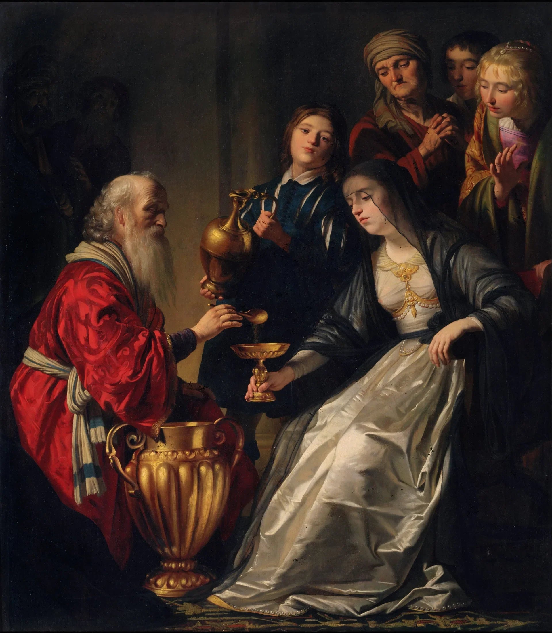 Artémise - Gerrit van Honthorst image 1 reproduction artisanale de tableau